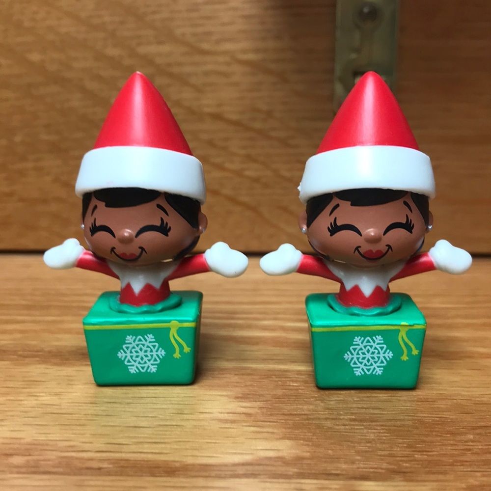 The Elf on the Shelf Merry Merry Minis Series 2, Charity Cheeralot X 2